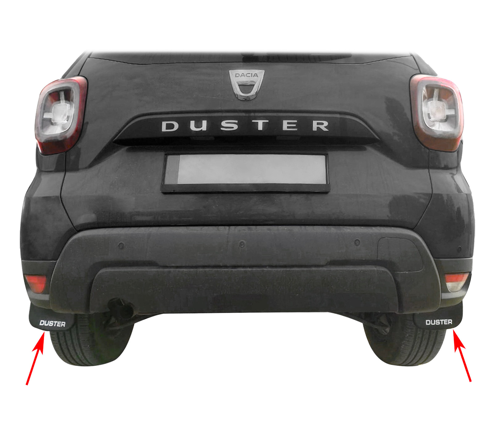 Pour Dacia Duster 2018-2023 Bavettes garde-boue pour l'avant et l